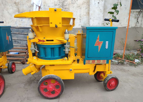 Máy phun bê tông động cơ không khí Máy phun xi măng 380V