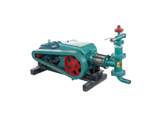 Máy bơm vữa xi măng 5500W Máy bơm piston tác động đơn cho cống đường hầm