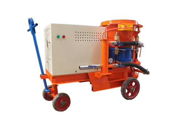 Máy phun Gunite nhẹ Máy phun trộn khô Máy phun bê tông Môi trường