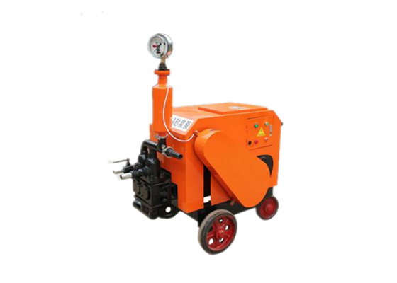 Máy bơm vữa xi măng SGS màu cam Áp suất 0-10 Mpa