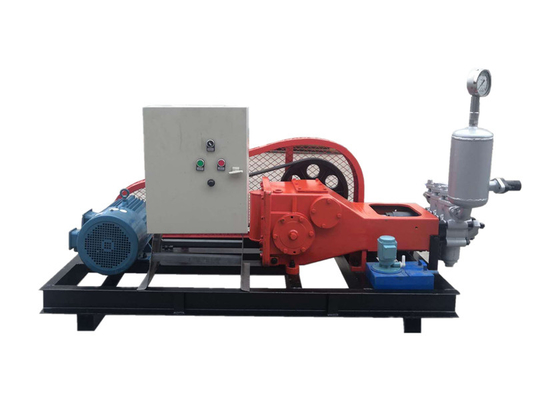 Máy bơm vữa xi măng 90Kw Máy ​​bơm vữa áp suất cao 33 Mpa