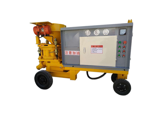 Máy phun Gunite thép carbon Máy phun bê tông di động