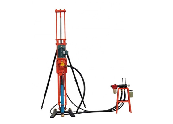 Máy khoan lỗ DTH tối đa 100m Khí nén xuống Máy khoan lỗ