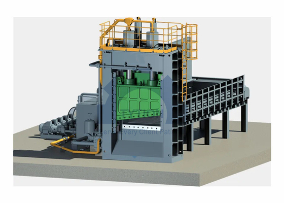 Máy cắt phế liệu màu xám Máy cắt kim loại tấm 3500mm