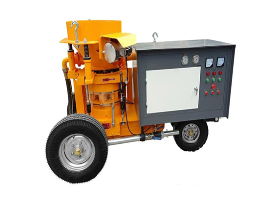 Máy phun bê tông cầm tay 7,5kw Máy ​​phun Gunite công suất lớn