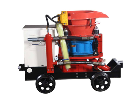 Red 5M3 / H Máy Gunite nhỏ Diesel Thiết bị Gunite di động