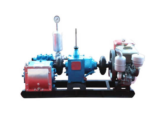 Máy bơm vữa Diesel khí nén có thể di chuyển để gia cố nền móng