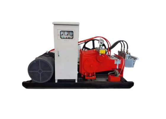 Ba pít tông có thể di chuyển Thiết bị phun vữa áp lực ổn định dòng chảy