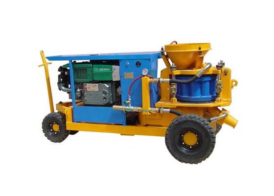 Máy phun Gunite bê tông ngầm Thiết bị phun bê tông diesel