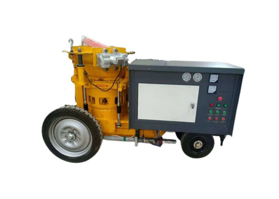 Máy phun bê tông dòng chảy mỏng Máy bơm bê tông ướt 7,5kw
