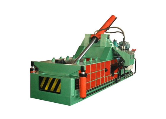 Máy đóng kiện thủy lực 2000Kn xanh Máy đóng kiện kim loại phế liệu 15 * 2kw