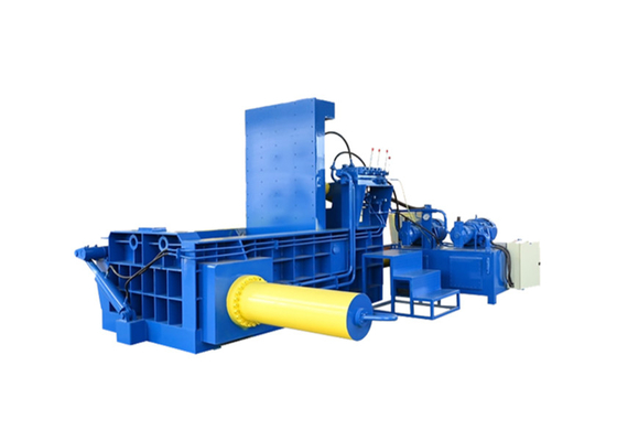 Máy đóng kiện thủy lực 11kw Máy ​​đóng kiện nhôm phế liệu ngang